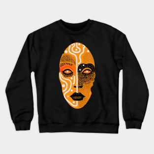 Tribal Head Crewneck Sweatshirt